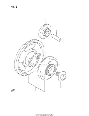 Starter Clutch Schematic