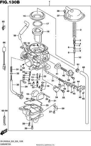 Carburetor (dr-z400sl6 E28) Schematic