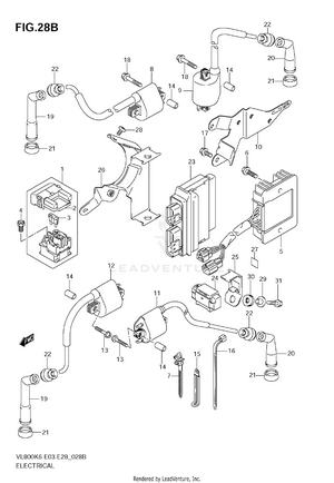 Electrical (model K9 E33) Schematic