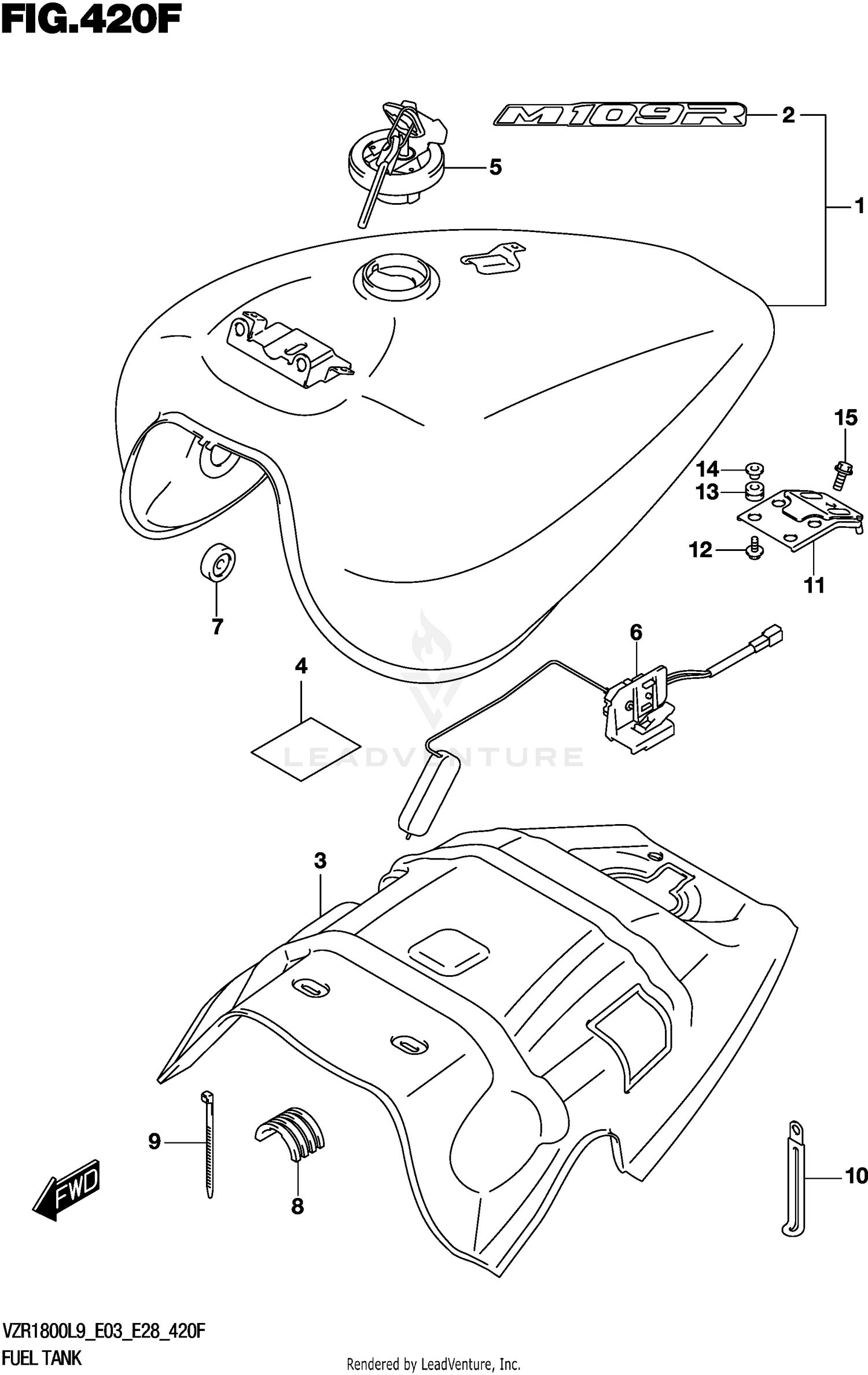FUEL TANK (VZR1800BZL9 E33) (AJP)