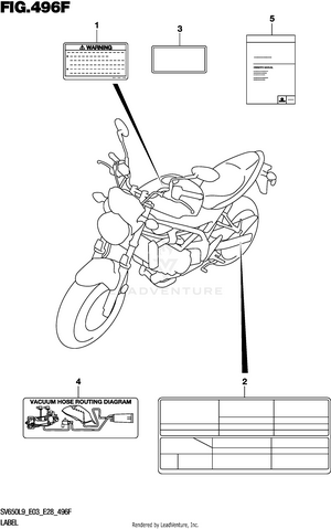 Label (sv650xal9 E33) Schematic