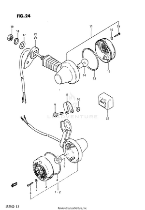 Turn Signal Lamp Schematic