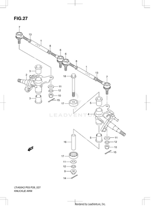 Knuckle Arm Schematic