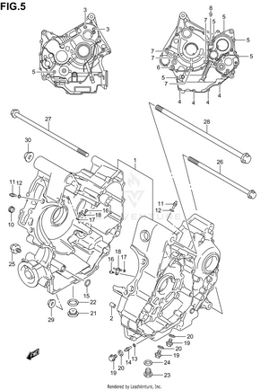 Crankcase Schematic