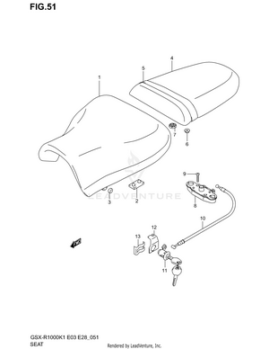 Seat Schematic