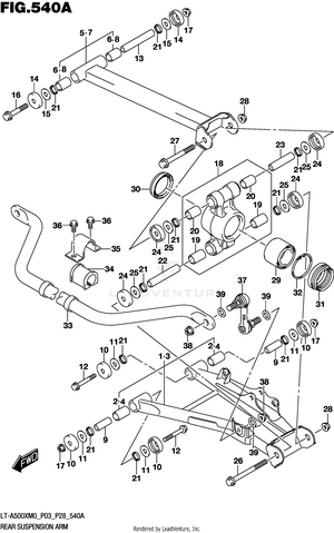 Rear Suspension Arm Schematic