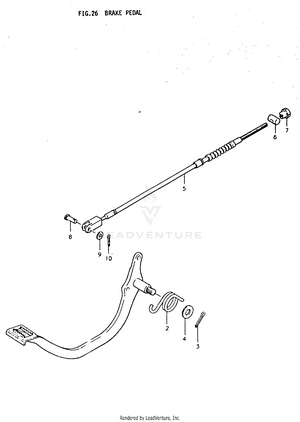 Brake Pedal Schematic
