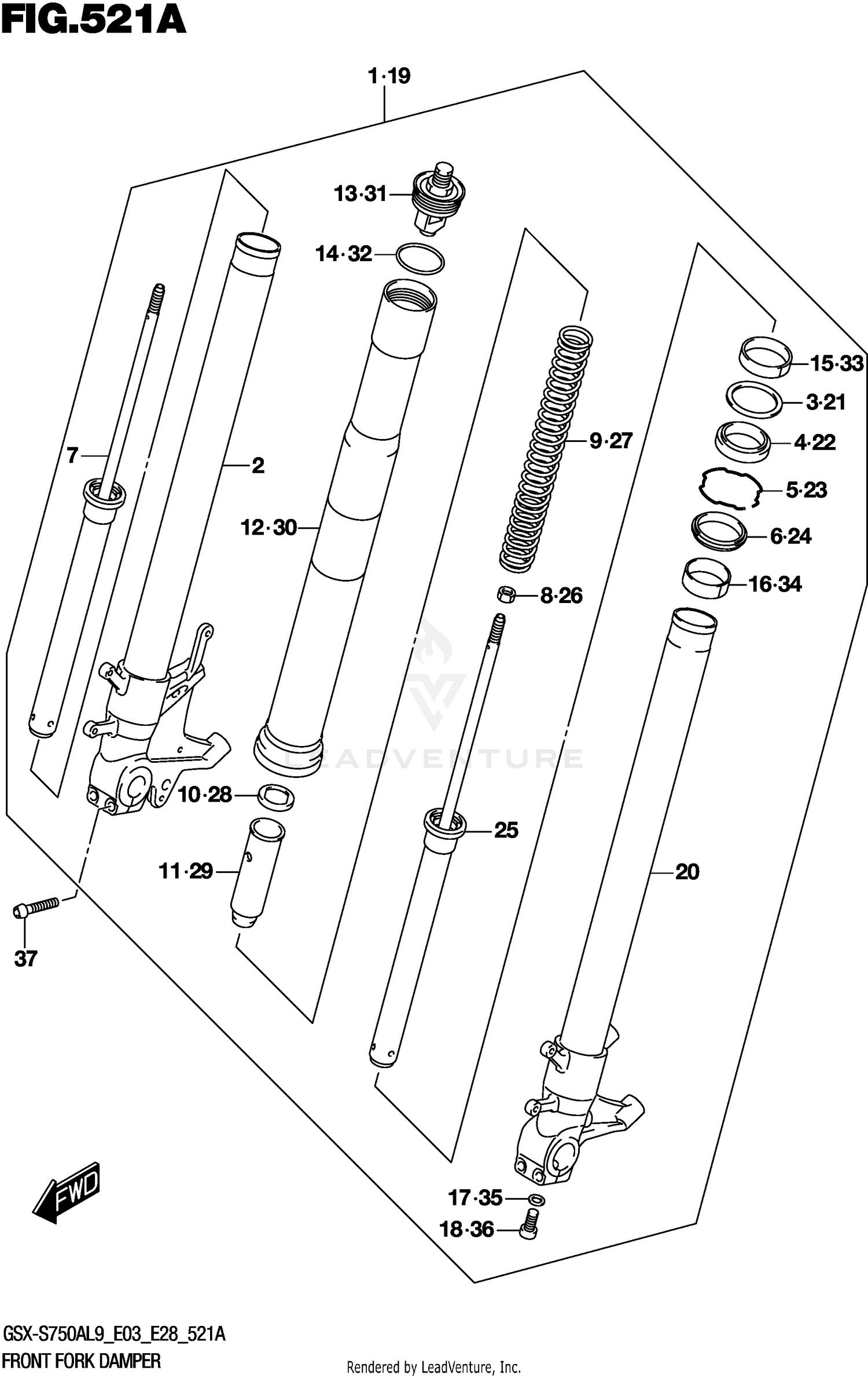 FRONT FORK DAMPER