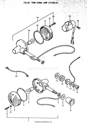 Turn Signal Lamp (tc185a Schematic