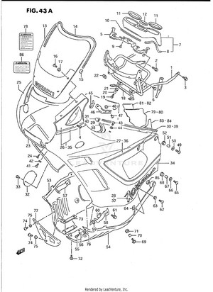 Cowling (model L) Schematic