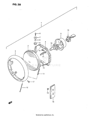Headlamp Schematic