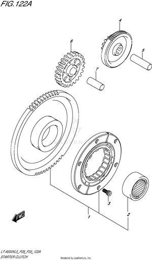 Starter Clutch Schematic