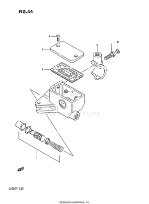 Front Master Cylinder (ls650pg/pj/pk/pl Schematic