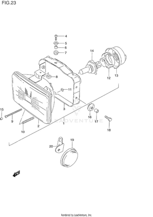 Headlamp Schematic