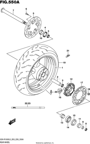 Rear Wheel Schematic