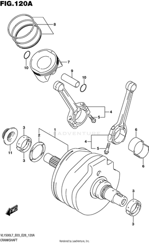 Crankshaft Schematic