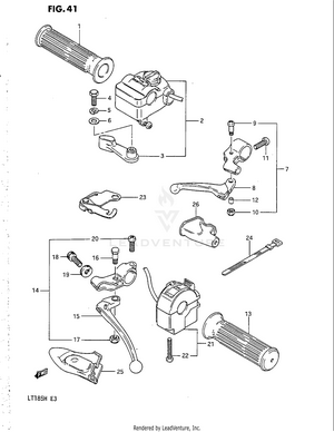 Handle Switch (model E/f/g) Schematic