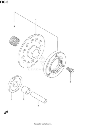 Starter Clutch Schematic