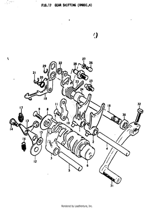 Gear Shifting (rm80c Schematic