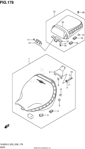 Seat (vl800tl3 E03) Schematic