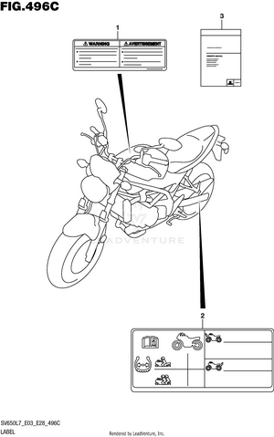 Label (sv650al7 E28) Schematic