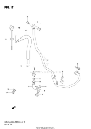 Oil Hose Schematic