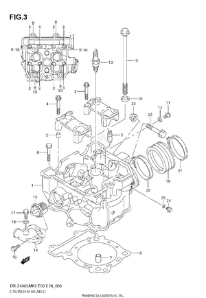 Cylinder Head Schematic