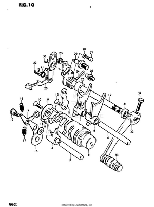Gear Shifting Schematic