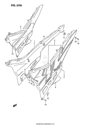 Frame Cover (model N/p) Schematic