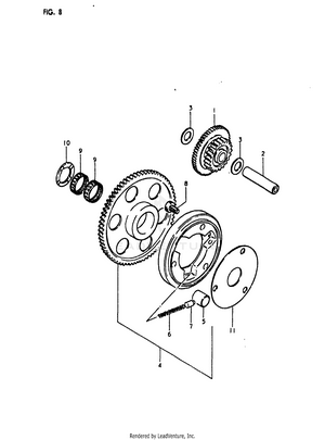 Starter Clutch Schematic