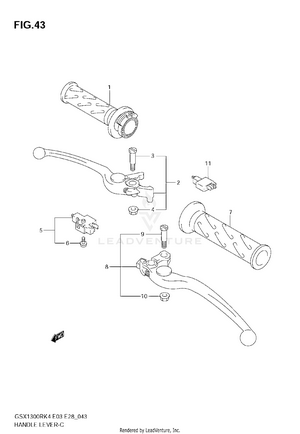 Handle Lever Schematic