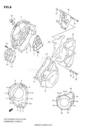 Crankcase Cover Schematic