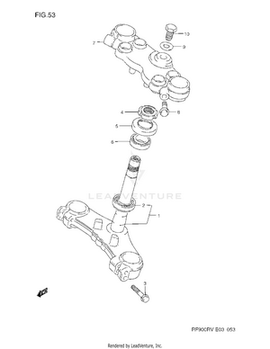 Steering Stem Schematic