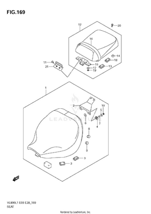 Seat (vl800c E33) Schematic