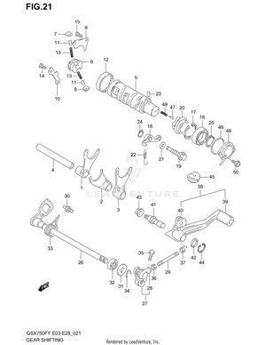 Gear Shifting Schematic