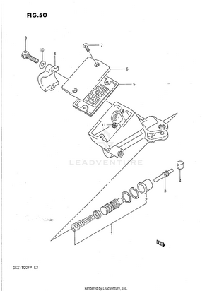 Clutch Master Cylinder Schematic