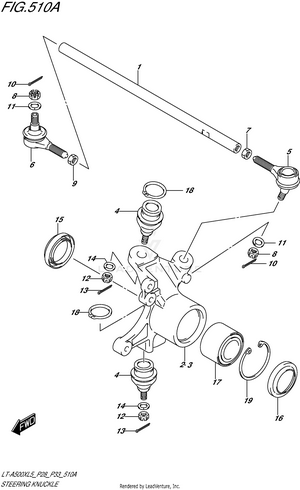 Steering Knuckle Schematic