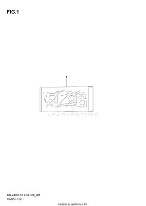 Gasket Set Schematic