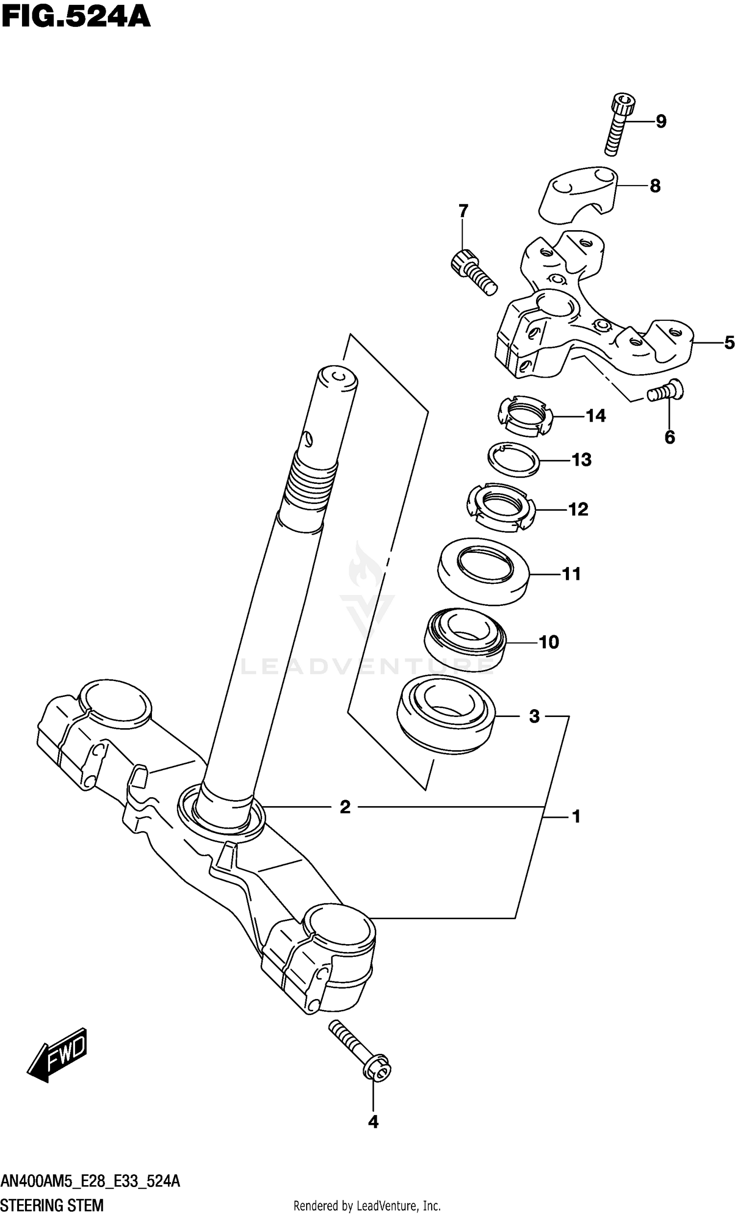 STEERING STEM