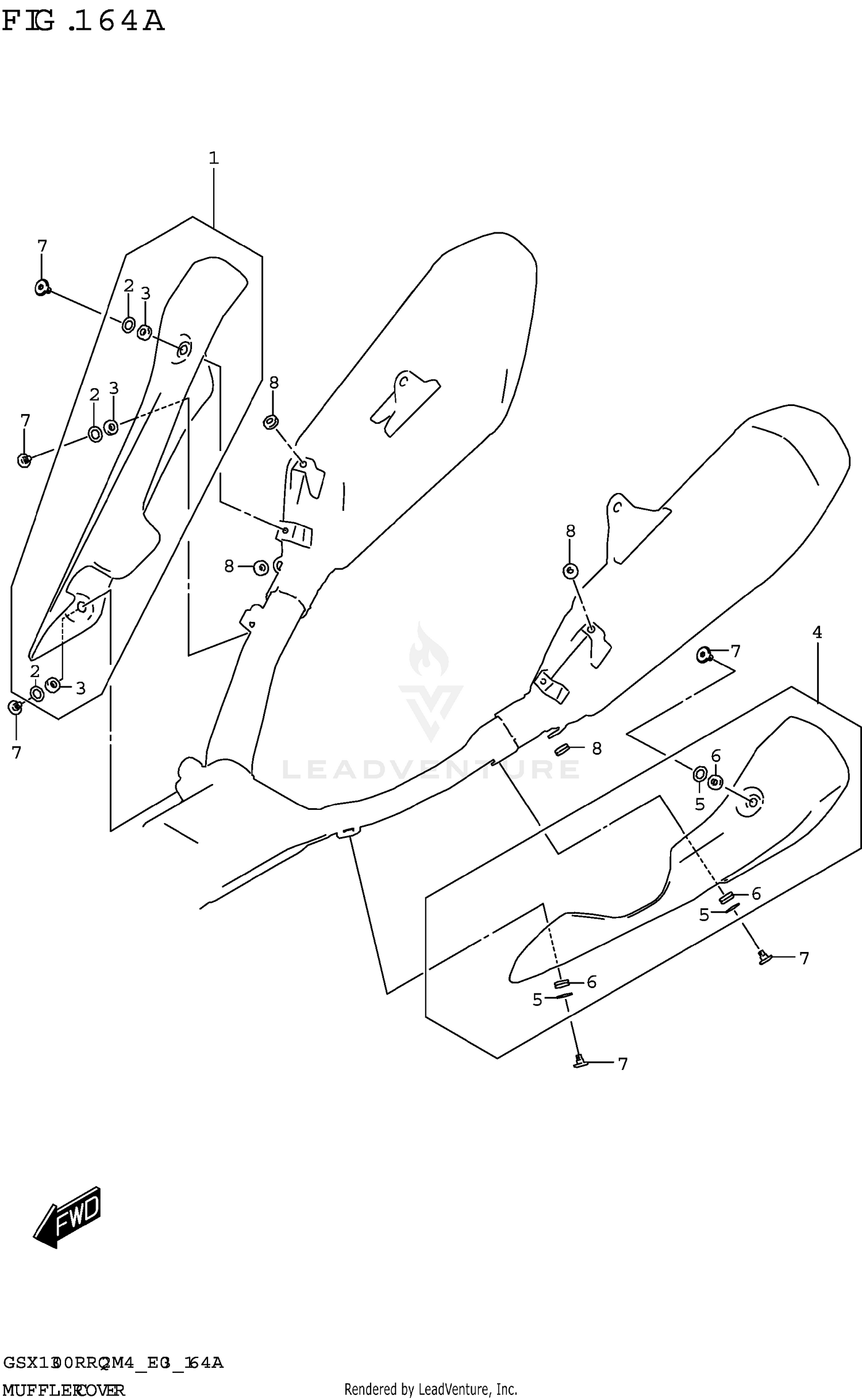 MUFFLER COVER