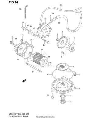 Oil Pump - Fuel Pump Schematic