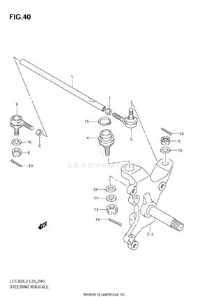 Steering Knuckle Schematic