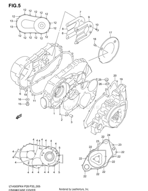 Crankcase Cover Schematic
