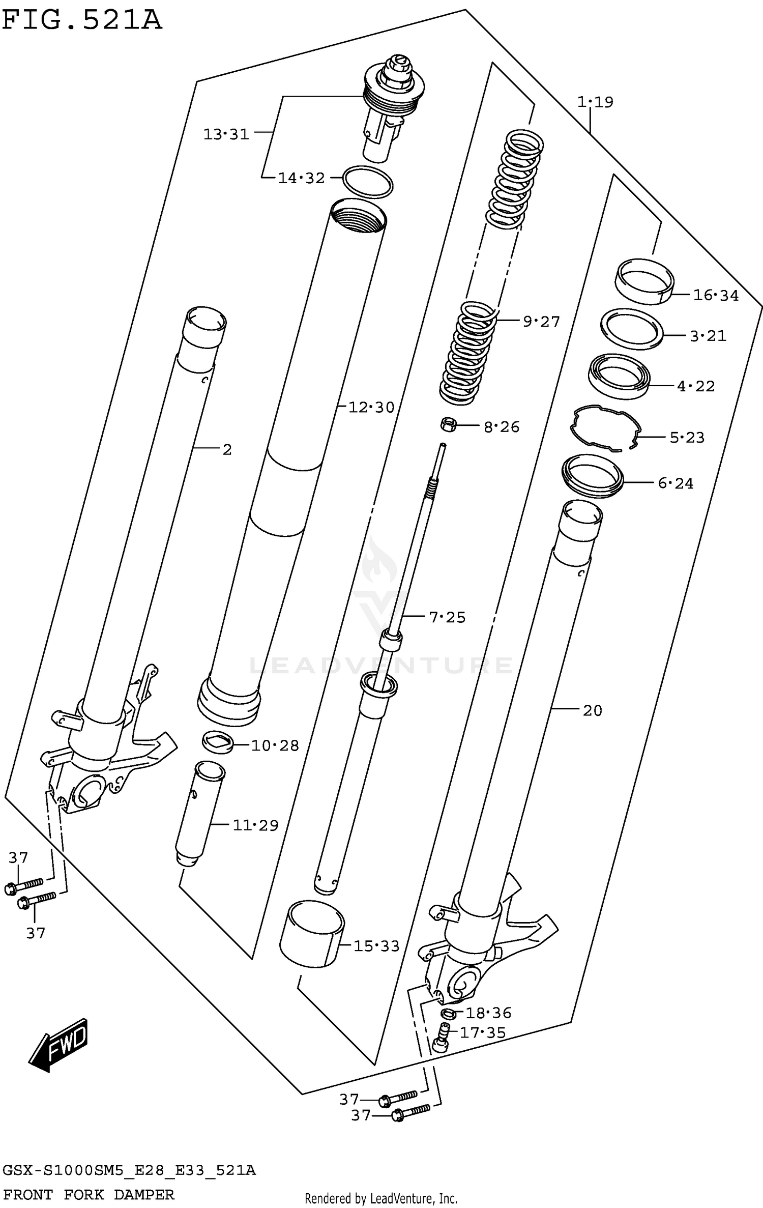 FRONT FORK DAMPER