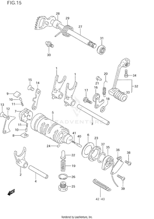 Gear Shifting Schematic