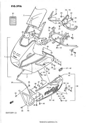 Cowling (model K) Schematic