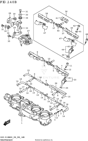 Throttle Body (e33) Schematic