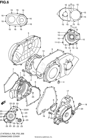 Crankcase Cover Schematic