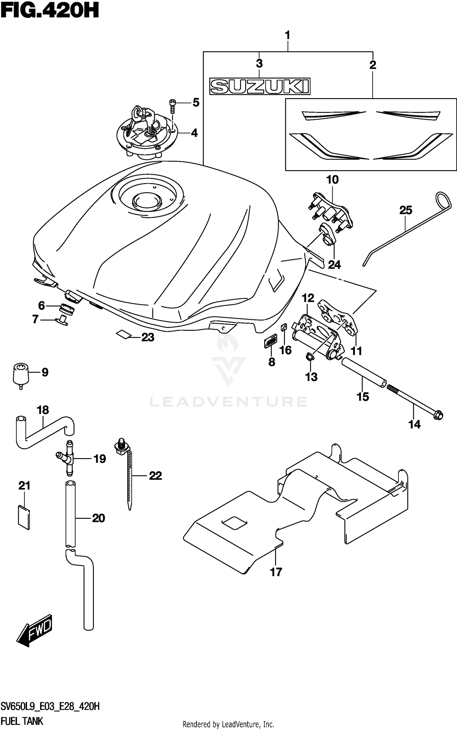 Assembly diagram