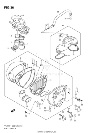 Air Cleaner Schematic